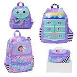 Australia Original Gabby Dollhouse Classic Student Backpack 42cm X 30cm Lunch Bag Pencil Case