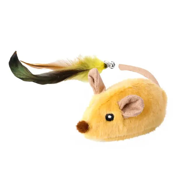 Automatic Sensing Moving Mouse Interactive Cat Toys Electronic Remote Squeaky Cat Toy For Kitten USB Rechargeable Pet