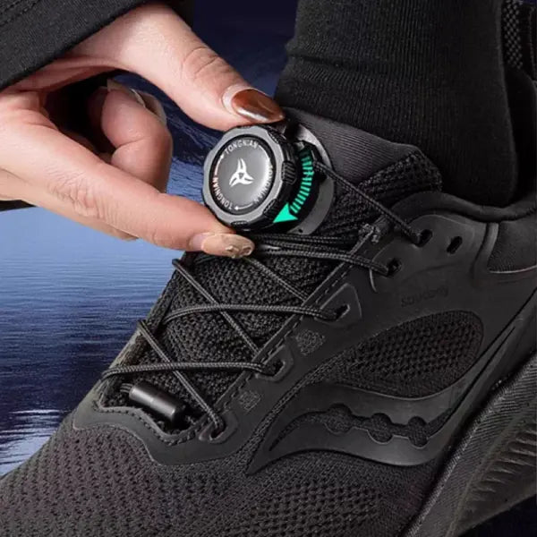 Automatic Shoelaces Without ties Install simple Swivel Buckle Laces Thick Rope Tennis Sneakers Shoelace Shoe