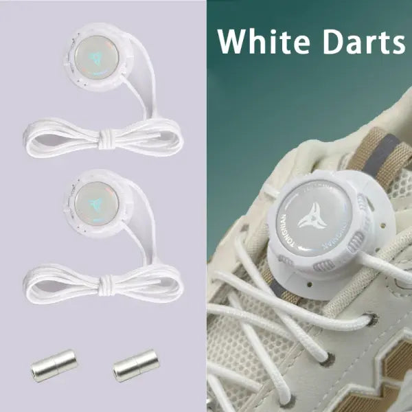 Automatic Shoelaces Without ties Install simple Swivel Buckle Laces Thick Rope Tennis Sneakers Shoelace Shoe