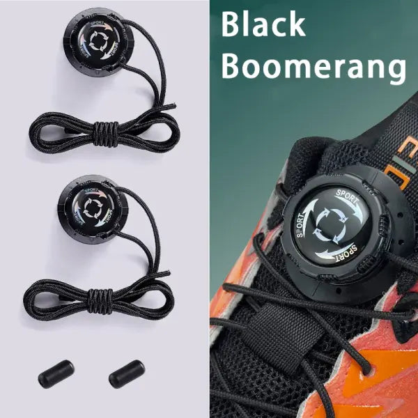 Automatic Shoelaces Without ties Install simple Swivel Buckle Laces Thick Rope Tennis Sneakers Shoelace Shoe