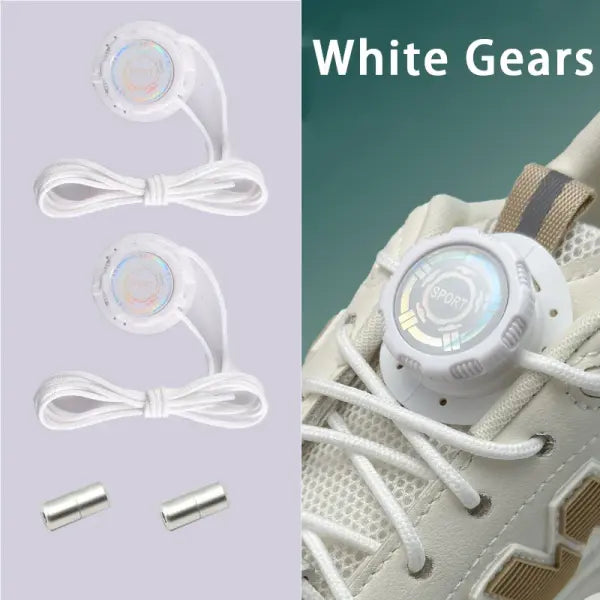 Automatic Shoelaces Without ties Install simple Swivel Buckle Laces Thick Rope Tennis Sneakers Shoelace Shoe