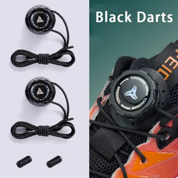 Automatic Shoelaces Without ties Install simple Swivel Buckle Laces Thick Rope Tennis Sneakers Shoelace Shoe