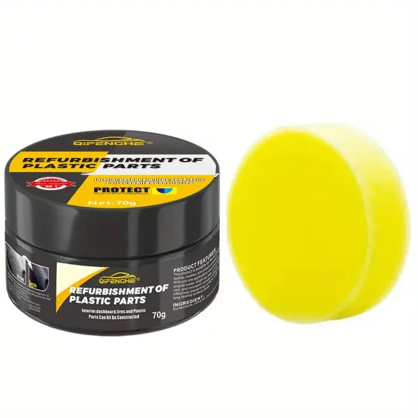 automotive plastic repair agent-interior and exterior plastic polishing wax scratch repair anti-aging cream suitable