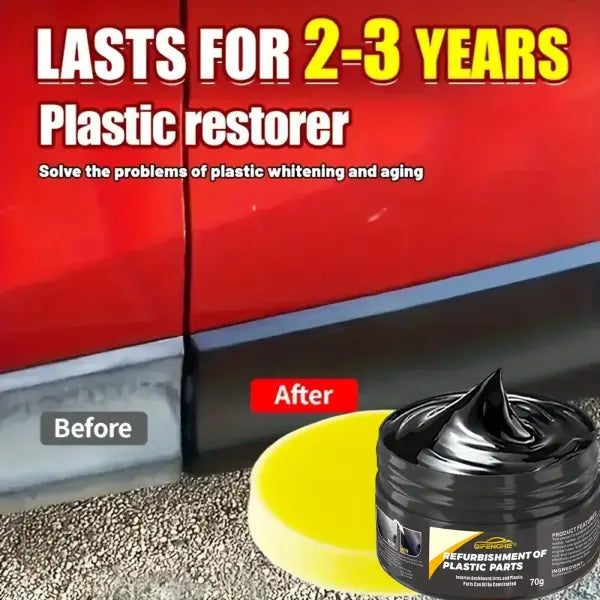 automotive plastic repair agent-interior and exterior plastic polishing wax scratch repair anti-aging cream suitable