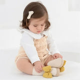 Autumn Baby Bow Middle Tube Socks Shoe Girls Princess Anti Slip Floor Shoes Soft Soled Children Toddler Shoes Kids