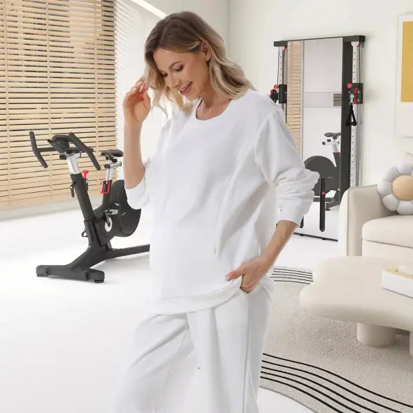 Autumn Long Sleeve Nursing T-Shirt – Maternity & Postpartum Breastfeeding Top with Fashion Letter Print - Tops only 5
