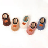 Autumn Winter Baby Slippers Toddler Plush Floor Sock Shoes Boy Girl Children Soft Anti-slip Walking Shoes Indoor Home