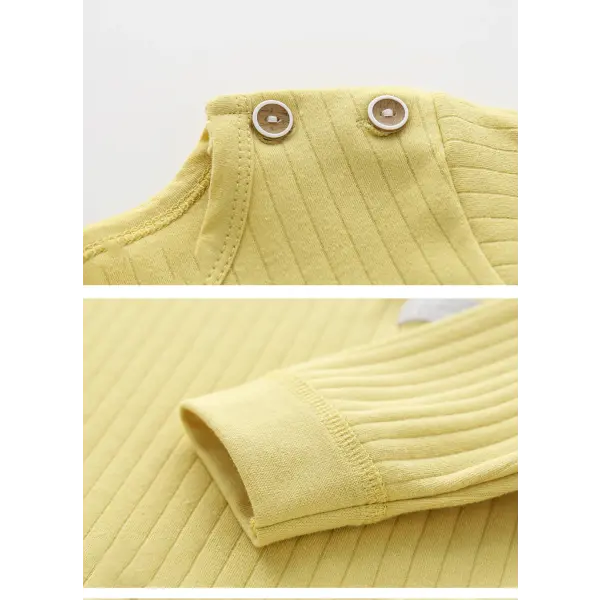 Autumn & Winter Baby Thermal Underwear Set – Warm Pajamas for Boys & Girls Colorful Sleepwear Kids Clothes