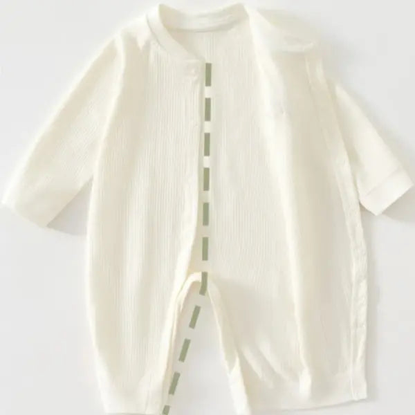 AYNIGIELL Baby Jumpsuit – Spring & Autumn Pure Cotton Sleepwear for Newborn Boys & Girls (0–18 Months)