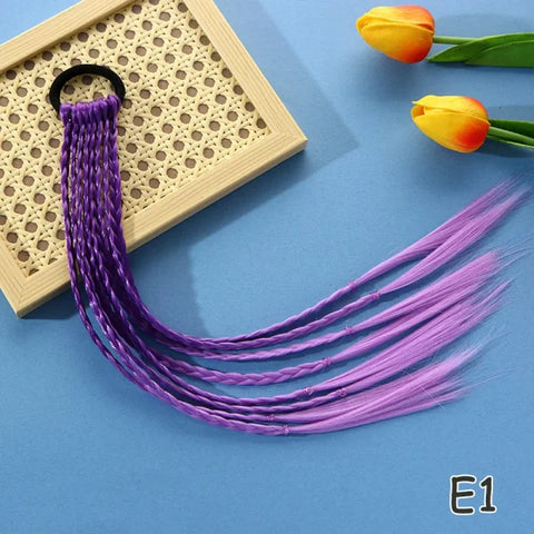 AZQUEEN High Temperature Fiber Hair Strand in Piano Color for Women - E1-40CM