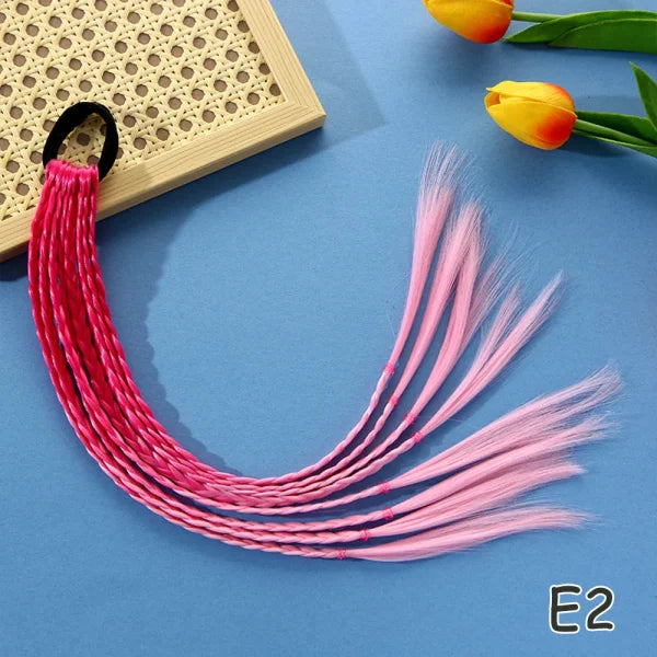 AZQUEEN High Temperature Fiber Hair Strand in Piano Color for Women - E2-40CM