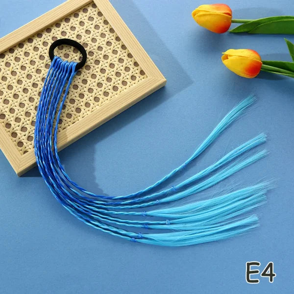 AZQUEEN High Temperature Fiber Hair Strand in Piano Color for Women - E4-40CM