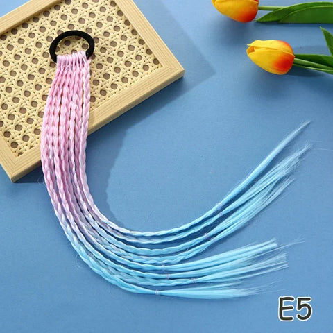 AZQUEEN High Temperature Fiber Hair Strand in Piano Color for Women - E5-40CM