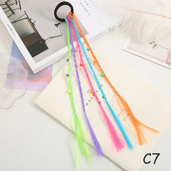 AZQUEEN High Temperature Fiber Hair Strand in Piano Color for Women - C7-32CM