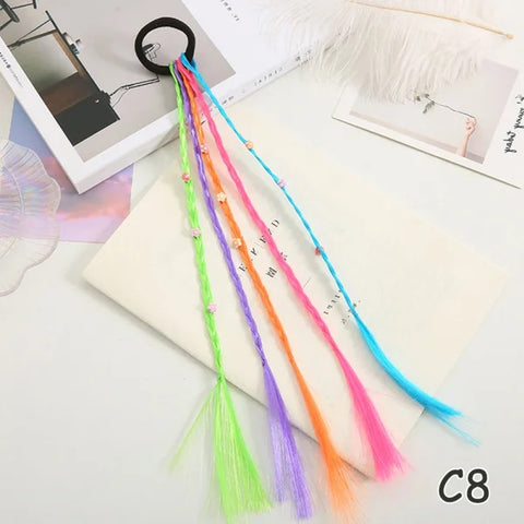 AZQUEEN High Temperature Fiber Hair Strand in Piano Color for Women - C8-32CM