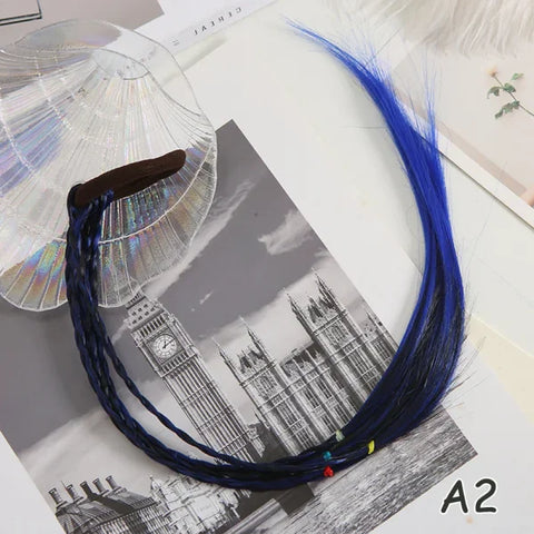 AZQUEEN High Temperature Fiber Hair Strand in Piano Color for Women - A2-40CM