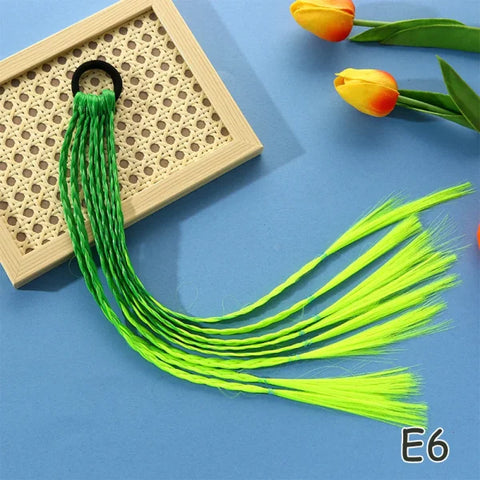 AZQUEEN High Temperature Fiber Hair Strand in Piano Color for Women - E6-40CM