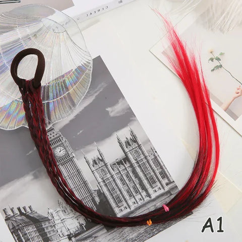 AZQUEEN High Temperature Fiber Hair Strand in Piano Color for Women - A1-40CM