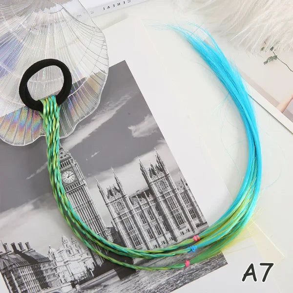 AZQUEEN High Temperature Fiber Hair Strand in Piano Color for Women - A7-40CM