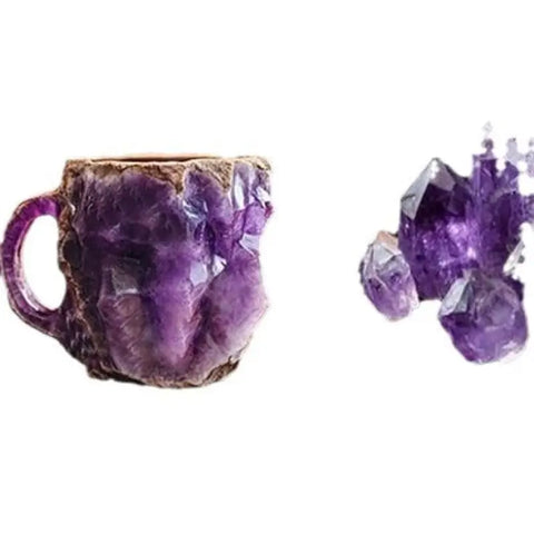 Elegant Resin Crystal Coffee Mug for Home and Workplace Decor