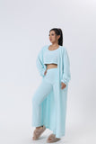 Cozy Pajama Set 3 Piece Lounge Set Cute Loungewear Warm Suit Sets Matching Set Lounge Set 3 Piece Pant Sets Women