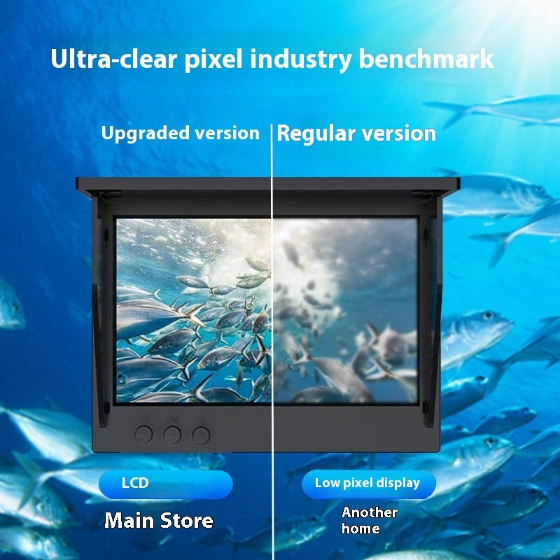 HD Fish Finder Camera with Underwater Temperature Sensing - Hair Remover