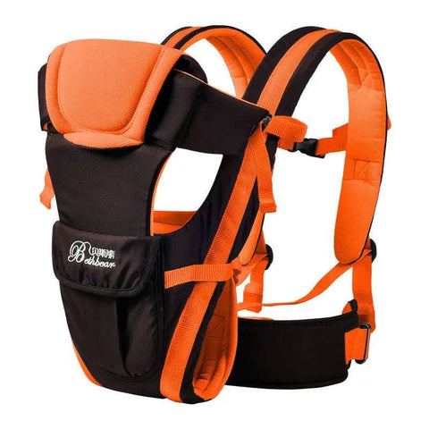 Baby Carrier – Comfortable and Supportive for Mother and Child - Orange