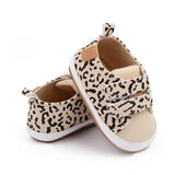 Baby Casual Sneakers 0–12M – Spring & Autumn Soft PU/TPR Sole Anti-Slip Toddler Shoes,
