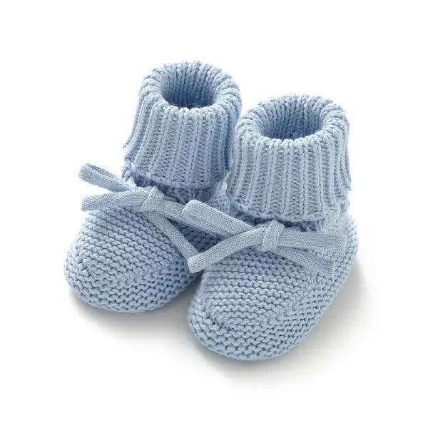 Baby First Walkers Shoes 0-18m Solid Color Knitted Newborn Boys Girls Indoor Outdoor Prewalkers Comfortable Soft Soled