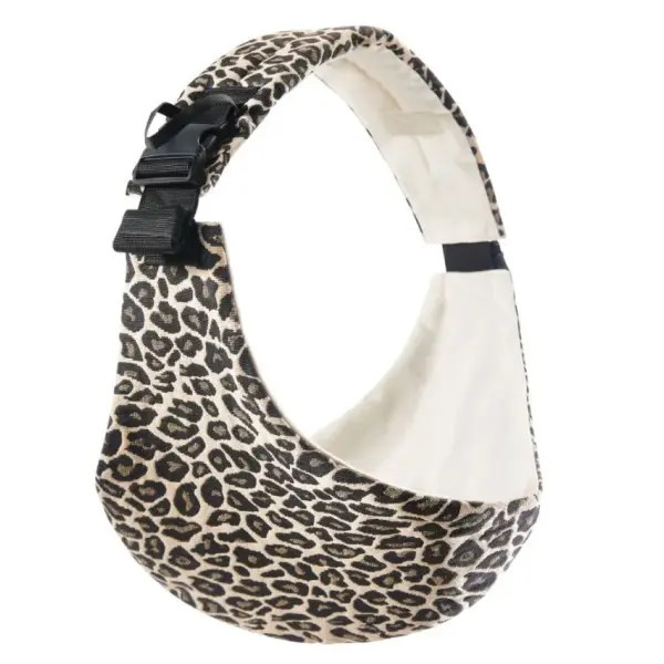 Baby Going Out Safety Carrier Simple Leopard Pattern Portable Front Hug Type Back Baby Out of the Baby Artifact Waist