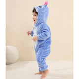Baby Kigurumi Stitch Romper – Cartoon Animal Jumpsuit for Infants & Toddlers Boys & Girls Cosplay Pyjamas