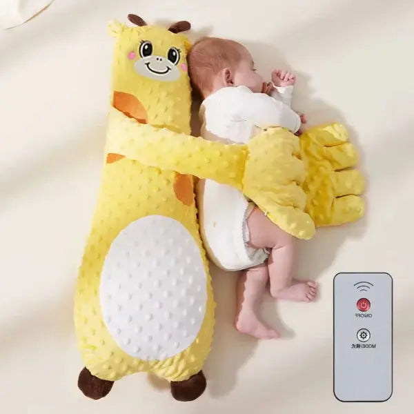 Baby Sleeping Patting Doll – Electric Soothing Palm Pillow with Remote Control for Toddlers Perfect Gift