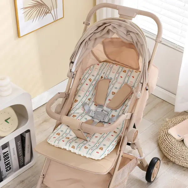 Baby Stroller Seat Cushion Soft Mattress Kids Pushchair Car Mat Stroller Accessories - style 29