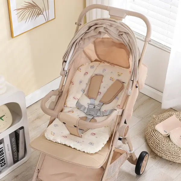 Baby Stroller Seat Cushion Soft Mattress Kids Pushchair Car Mat Stroller Accessories - style 22