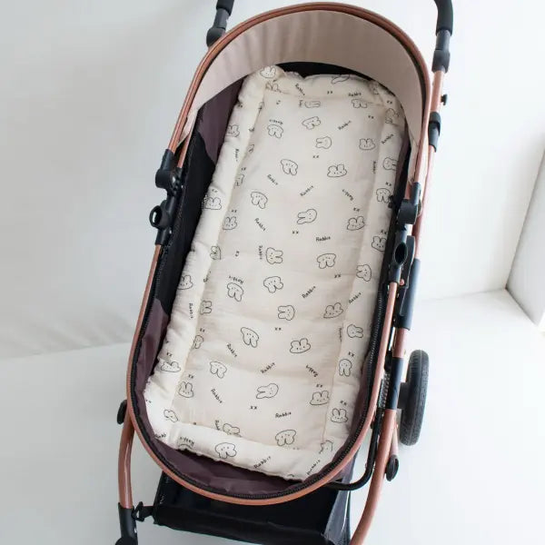 Baby Stroller Seat Cushion Soft Mattress Kids Pushchair Car Mat Stroller Accessories - style 6