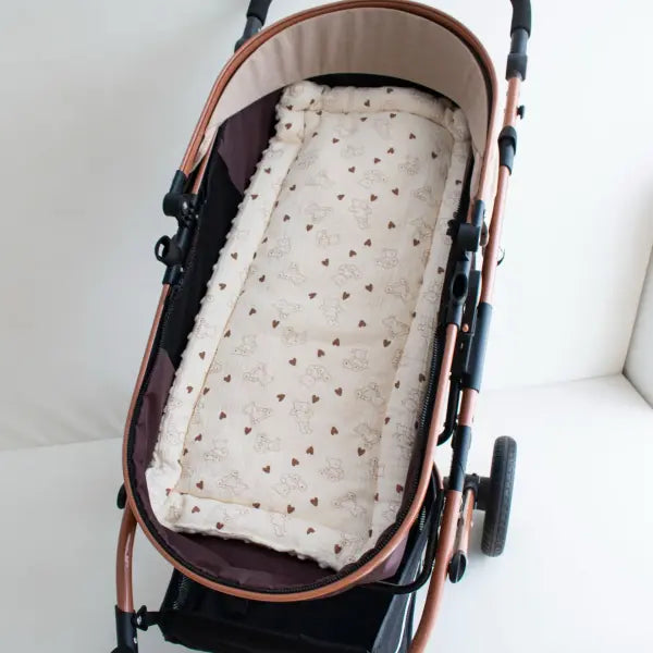 Baby Stroller Seat Cushion Soft Mattress Kids Pushchair Car Mat Stroller Accessories - style 13
