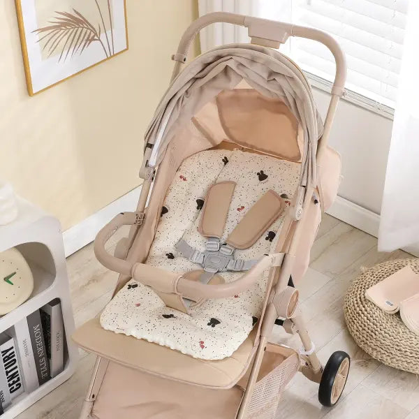 Baby Stroller Seat Cushion Soft Mattress Kids Pushchair Car Mat Stroller Accessories - style 26