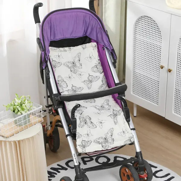 Baby Stroller Seat Cushion Soft Mattress Kids Pushchair Car Mat Stroller Accessories - style 17