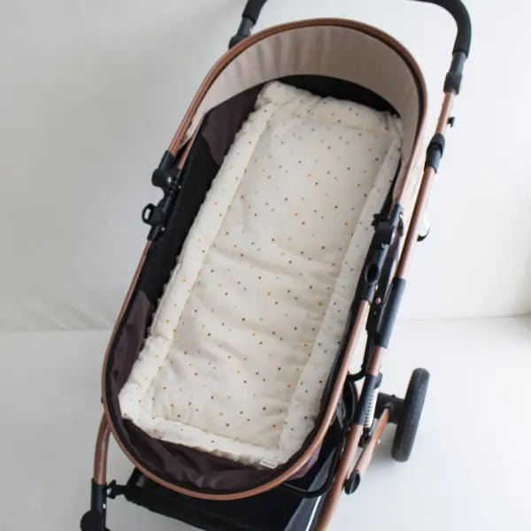 Baby Stroller Seat Cushion Soft Mattress Kids Pushchair Car Mat Stroller Accessories - style 11