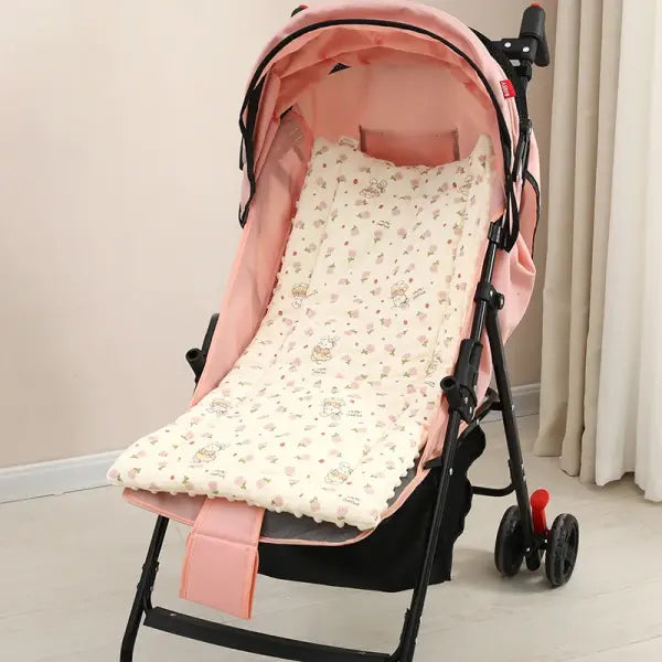 Baby Stroller Seat Cushion Soft Mattress Kids Pushchair Car Mat Stroller Accessories - style 20