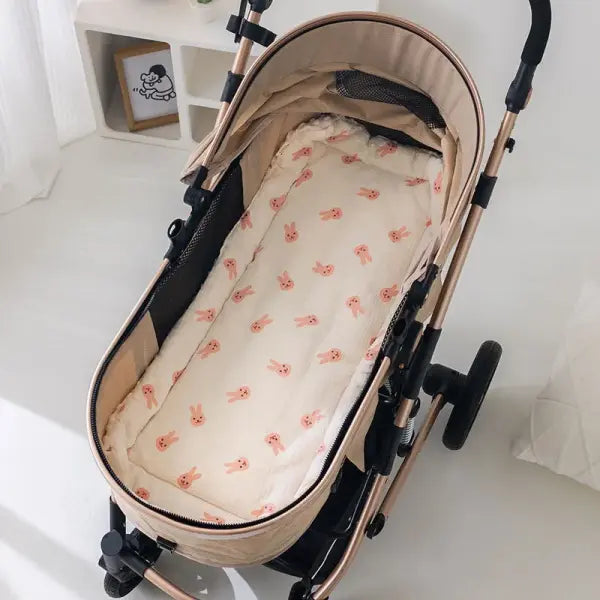 Baby Stroller Seat Cushion Soft Mattress Kids Pushchair Car Mat Stroller Accessories - style 3