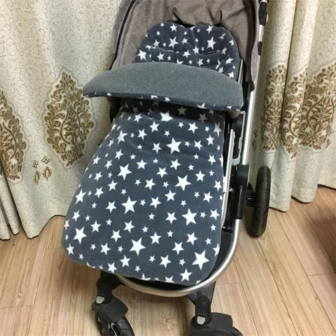 Baby Stroller Sleeping Bag for Winter – Keep Your Baby Warm - Grey