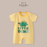 Baby Summer Cartoon Romper – Short Sleeve Bodysuit Jumpsuit for Newborn Boys & Girls