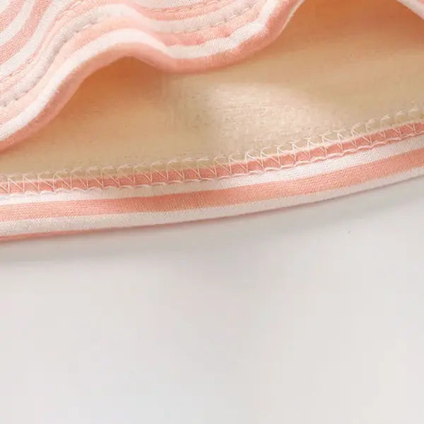 Baby Warm Clothing Set Fleece Lined Children Boys Girls Striped Underwear Sleepwear Set Ideal for Home Pajamas Autumn