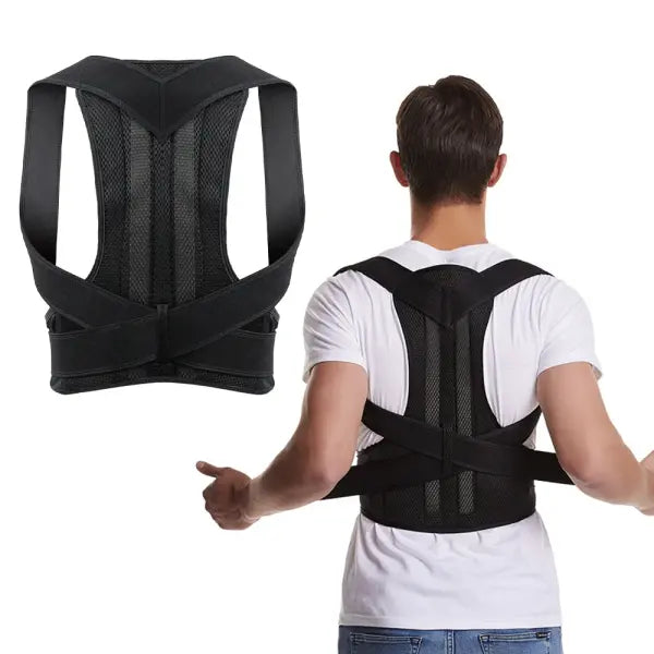Back Brace Posture Corrector for Women & Men Adjustable Back Lumbar Support Belt Shoulder Posture Support for Improve