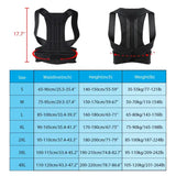 Back Brace Posture Corrector for Women & Men Adjustable Back Lumbar Support Belt Shoulder Posture Support for Improve