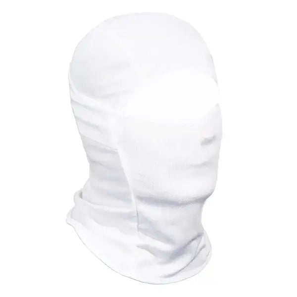 Balaclava Ski Mask Full Face Cover for Men and Women Breathable Full Face Mask for Skiing Outdoor Sports - white / M