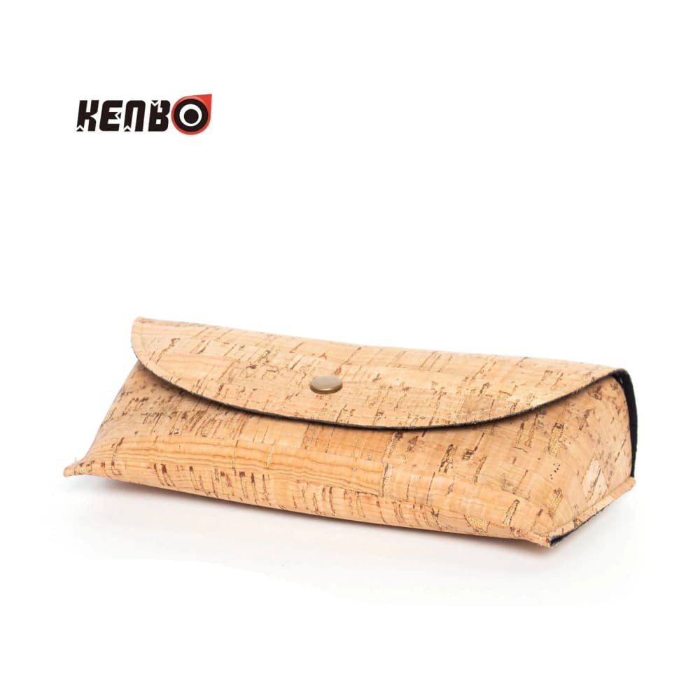 Bamboo Sunglasses - Kenbo’s Stylish Oval Wood Grain Sunglasses - C26(only box) / As Picture