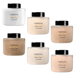 Banana Shaped Loose Powder – Reduces Pores & Fine Lines, Long-Lasting Matte Effect, Natural Facial Makeup Powder - Himpall